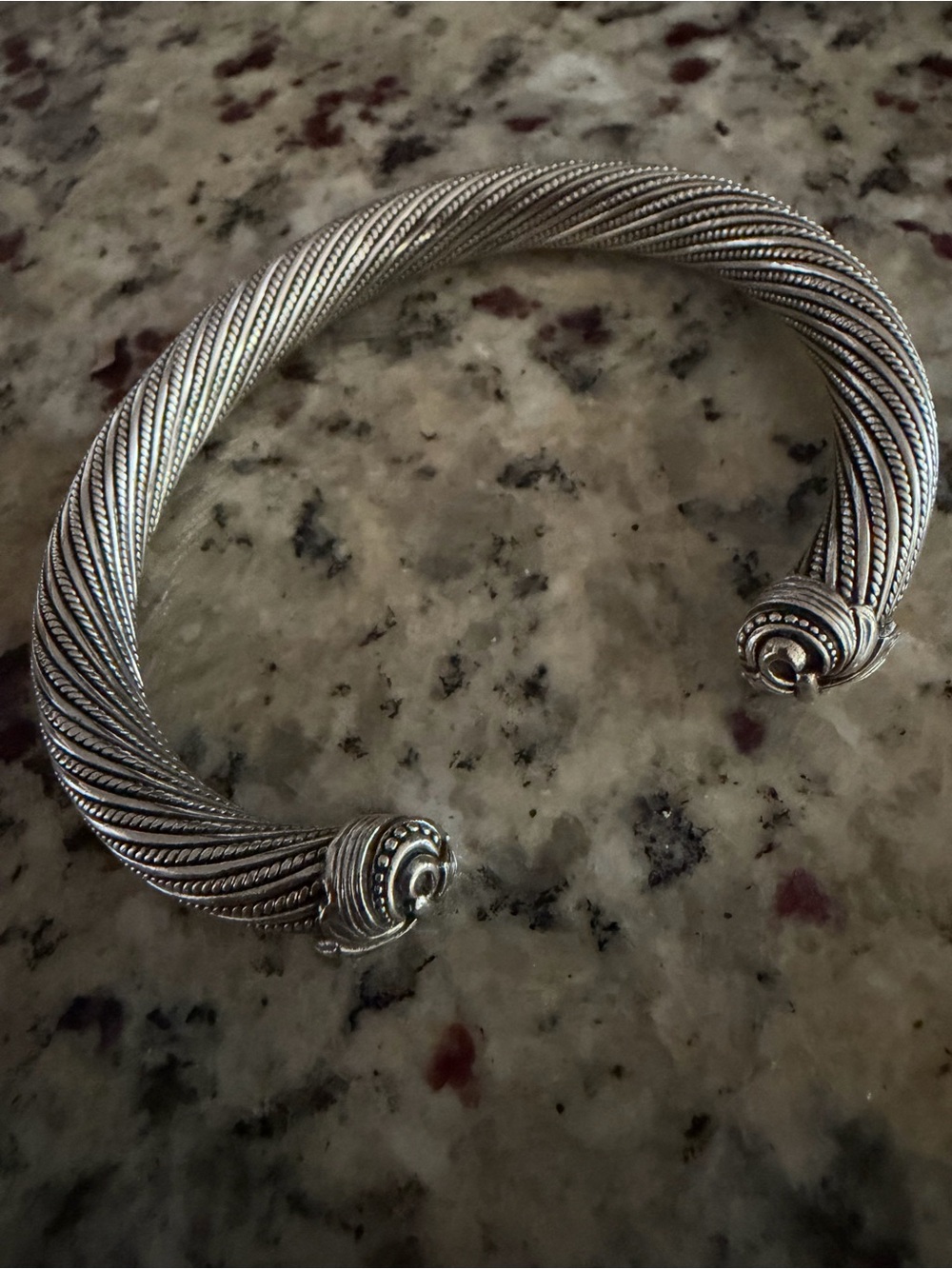 Scott Kay Large Cable Cuff Bracelet - Picture 11 of 15